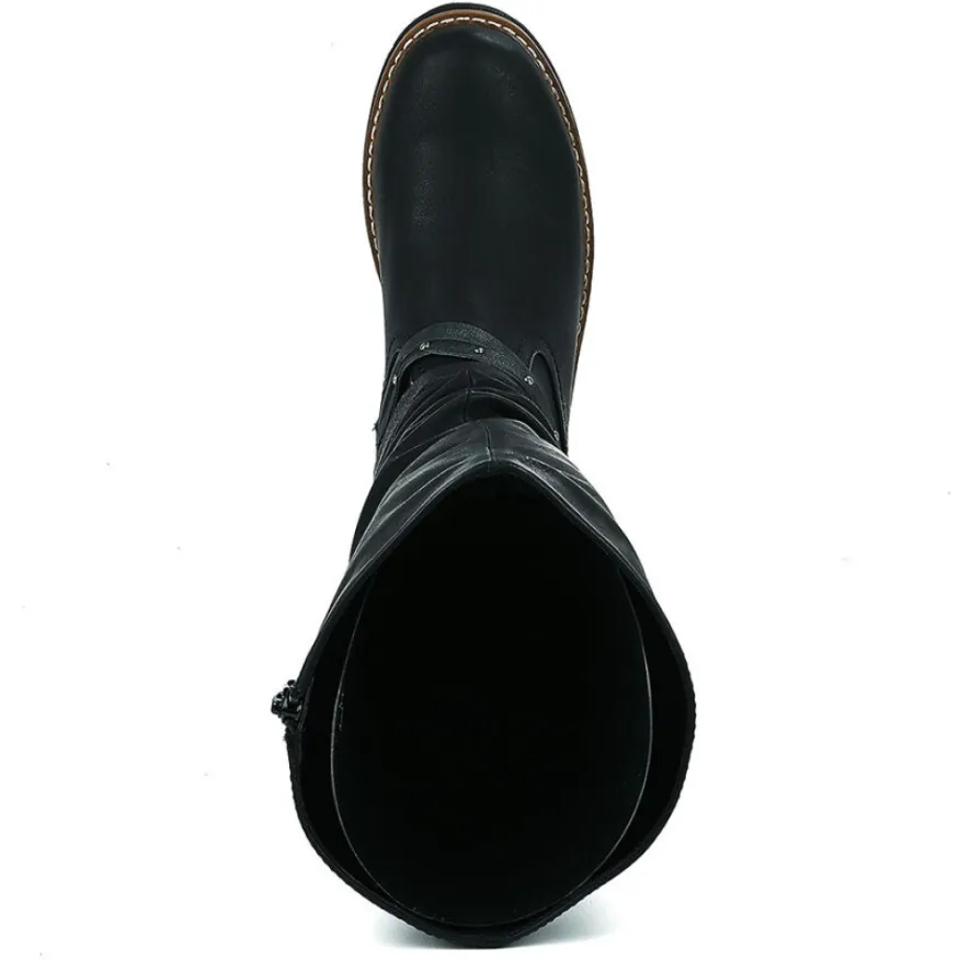 VICE VERSA Bottes Plates Femme Noir|Femme Bottes, Cuissardes