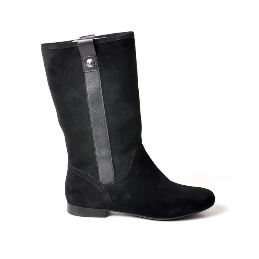 TIPO ALTO Bottes Plates Noir|Femme Bottes, Cuissardes