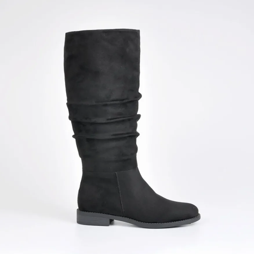 VICE VERSA Bottes Plates Noir|Femme Bottes, Cuissardes
