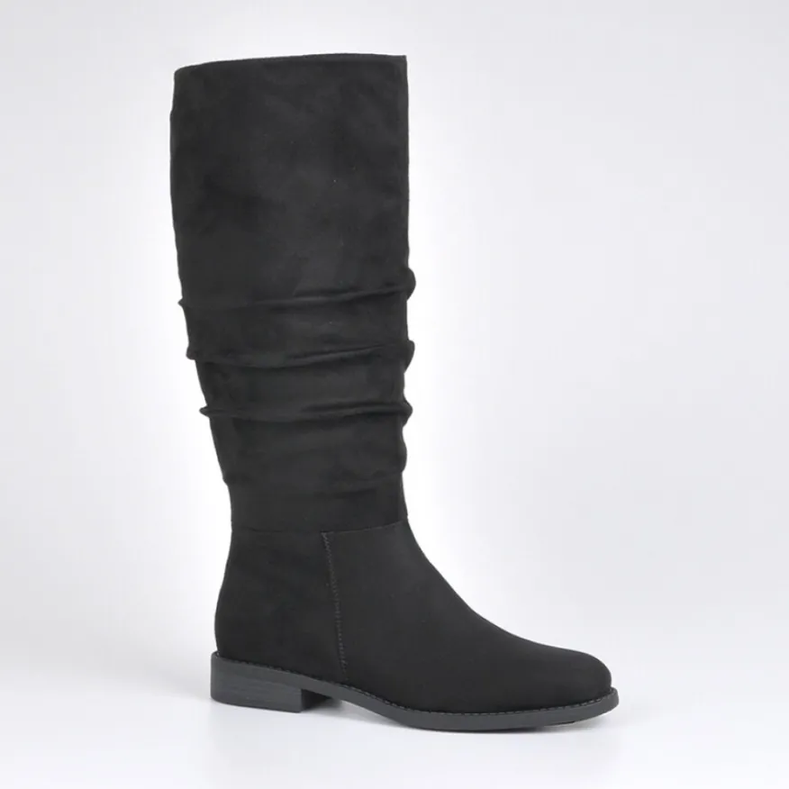 VICE VERSA Bottes Plates Noir|Femme Bottes, Cuissardes