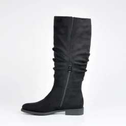 VICE VERSA Bottes Plates Noir|Femme Bottes, Cuissardes