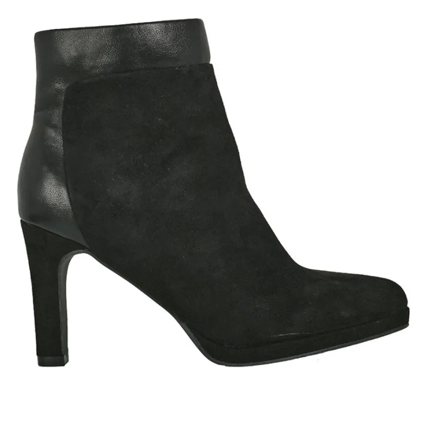 MASCARA Bottines A Talon Femme Noir Bimatiere |Femme Boots, Bottines