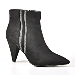 MASCARA Bottines A Talons Noir|Femme Boots, Bottines