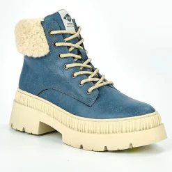 LEE COOPER Bottines Femme Bleu Jean|Femme Boots, Bottines