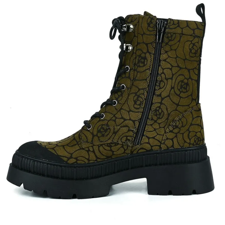 LEE COOPER Bottines Femme Kaki|Femme Boots, Bottines