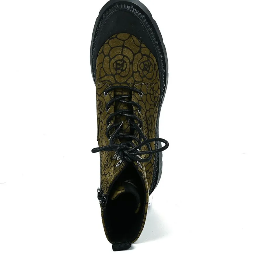 LEE COOPER Bottines Femme Kaki|Femme Boots, Bottines