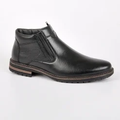 FORTUNATO Bottines Noir|Homme Boots, Bottines