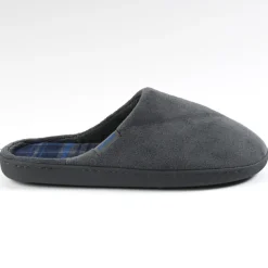 ISOTONER Chaussons Homme Gris|Homme Chaussons