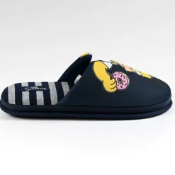 SIMPSONS Chaussons Homme Bleu Marine|Homme Chaussons