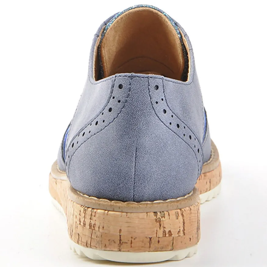 ANA LUNA Derbies Bleu Marine|Femme Derbies