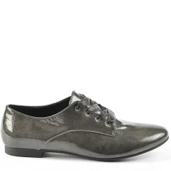 ANA LUNA Derbies Avec Lacets Ruban Gris|Femme Derbies