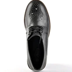 ANA LUNA Derbies Avec Petits Clous Noir|Femme Derbies