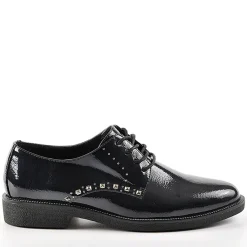ANA LUNA Derbies Avec Petits Clous Bleu Marine|Femme Derbies