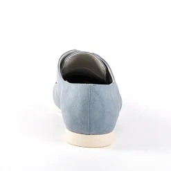 ANA LUNA Derbies Femme Aspect Velours Bleu|Femme Derbies
