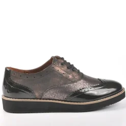 ANA LUNA Derbies Femme Gris|Femme Derbies