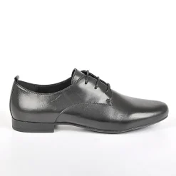 TIPO ALTO Derbies Femme Semelles Souples Noir En Cuir|Femme Derbies