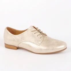 VICE VERSA Derbies Femme Dore|Femme Derbies