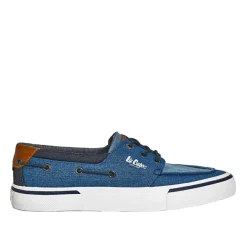 LEE COOPER Derbies Homme Bleu Jean|Homme Mocassins, Chaussures Bateaux