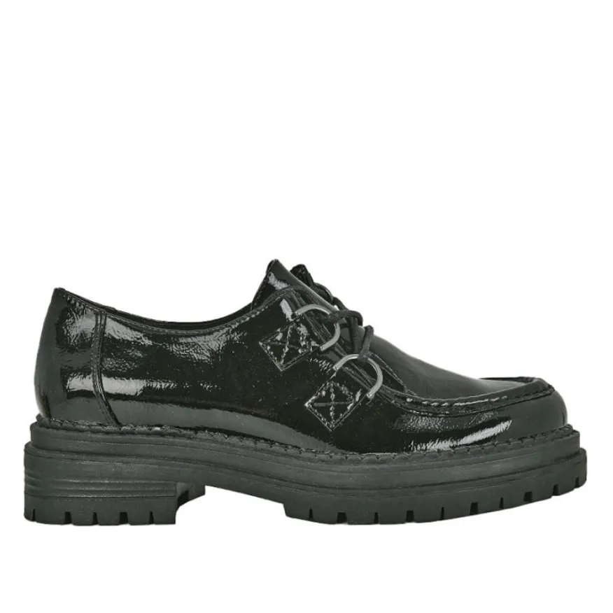 VICE VERSA Derbies Plateforme Femme Vernies Noir |Femme Derbies