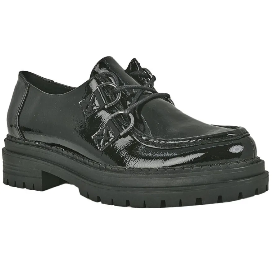 VICE VERSA Derbies Plateforme Femme Vernies Noir |Femme Derbies