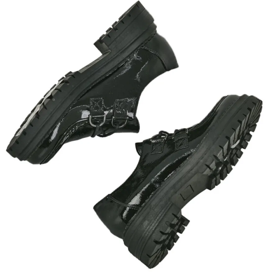 VICE VERSA Derbies Plateforme Femme Vernies Noir |Femme Derbies