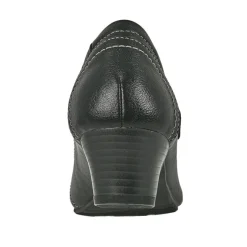 LADY CONFORT Escarpins A Brides Avec Boutons Fantaisies Noir|Femme Escarpins