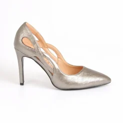 MASCARA Escarpins Femme Argente A Talon Aiguille |Femme Escarpins