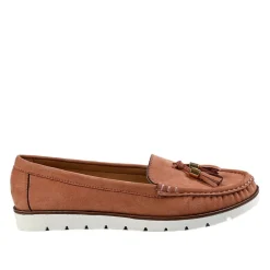 VICE VERSA Mocassins A Pampilles Femme Rose |Femme Mocassins