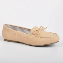 VICE VERSA Mocassins Avec Noeuds Beige|Femme Mocassins