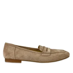 VICE VERSA Mocassins Femme Suedine Beige |Femme Mocassins