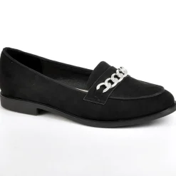 VICE VERSA Mocassins Femme Noir|Femme Mocassins