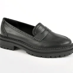 VICE VERSA Mocassins Femme Noir|Femme Mocassins