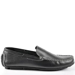 PERFECTA Mocassins Semelles Souples Noir|Homme Mocassins, Chaussures Bateaux