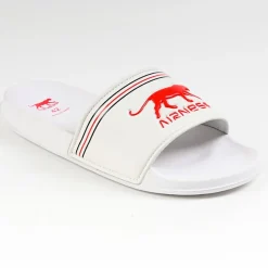AIRNESS Mules Homme Blanc|Homme Mules, Tongs