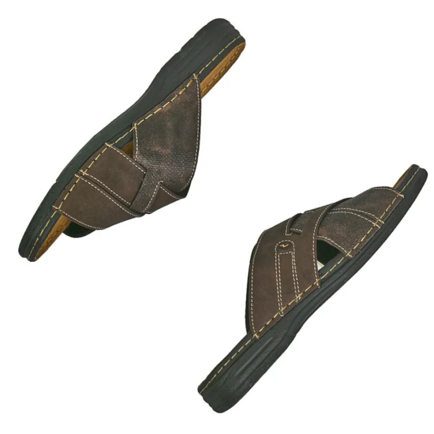 ARIZONA Mules Homme Marron|Homme Mules, Tongs