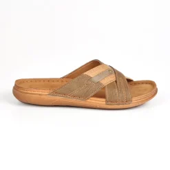 SEALINE Mules Homme Bi-Matieres Cuir Marron|Homme Mules, Tongs