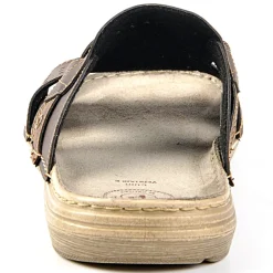 ARIZONA Mules Homme Cuir Marron|Homme Mules, Tongs
