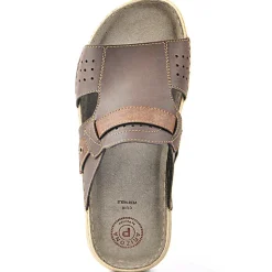 ARIZONA Mules Homme Cuir Marron|Homme Mules, Tongs