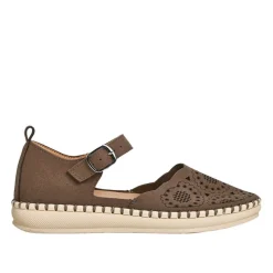 SCALINA Sandales Femme Marron|Femme Chaussures Confort