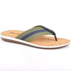 SEALINE Tongs Homme Kaki|Homme Mules, Tongs